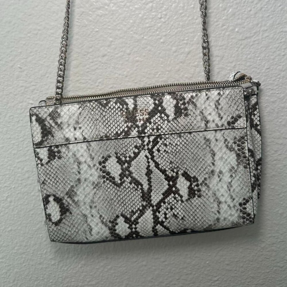 Guess Snakeskin Purse